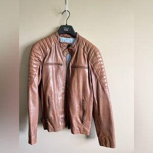 Mens leather jacket